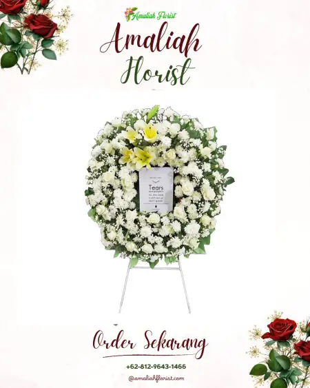 Krans Bunga Duka Banteng